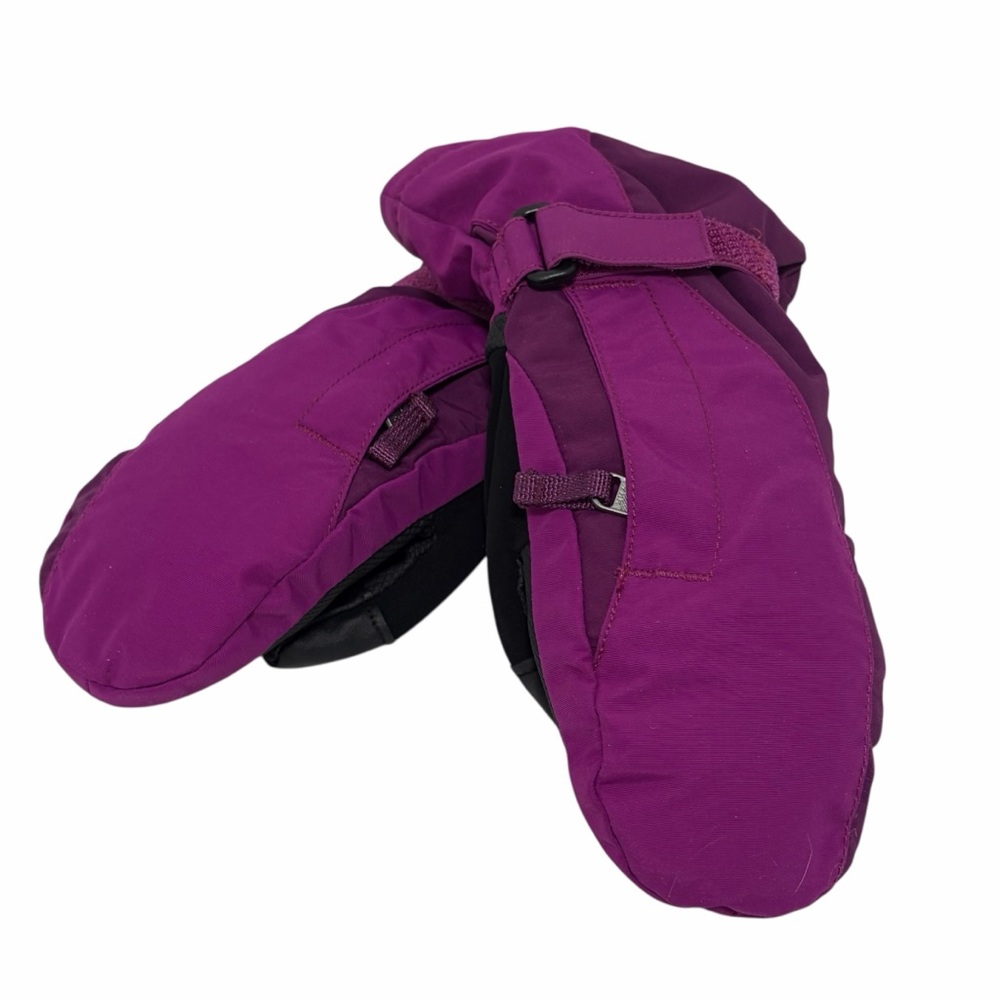 Lands’ End Kids Squall Snow Mittens Girls Raspberry Pink - New - Size 5